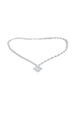 Natori Necklaces|Orient Express-Orient Express Lab-Grown 14K Gold & Cushion Diamond Statement Necklace