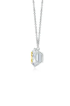Natori Necklaces|Orient Express-Orient Express Lab-Grown 14K Gold With Yellow & White Diamond Two Stone Pendant Necklace