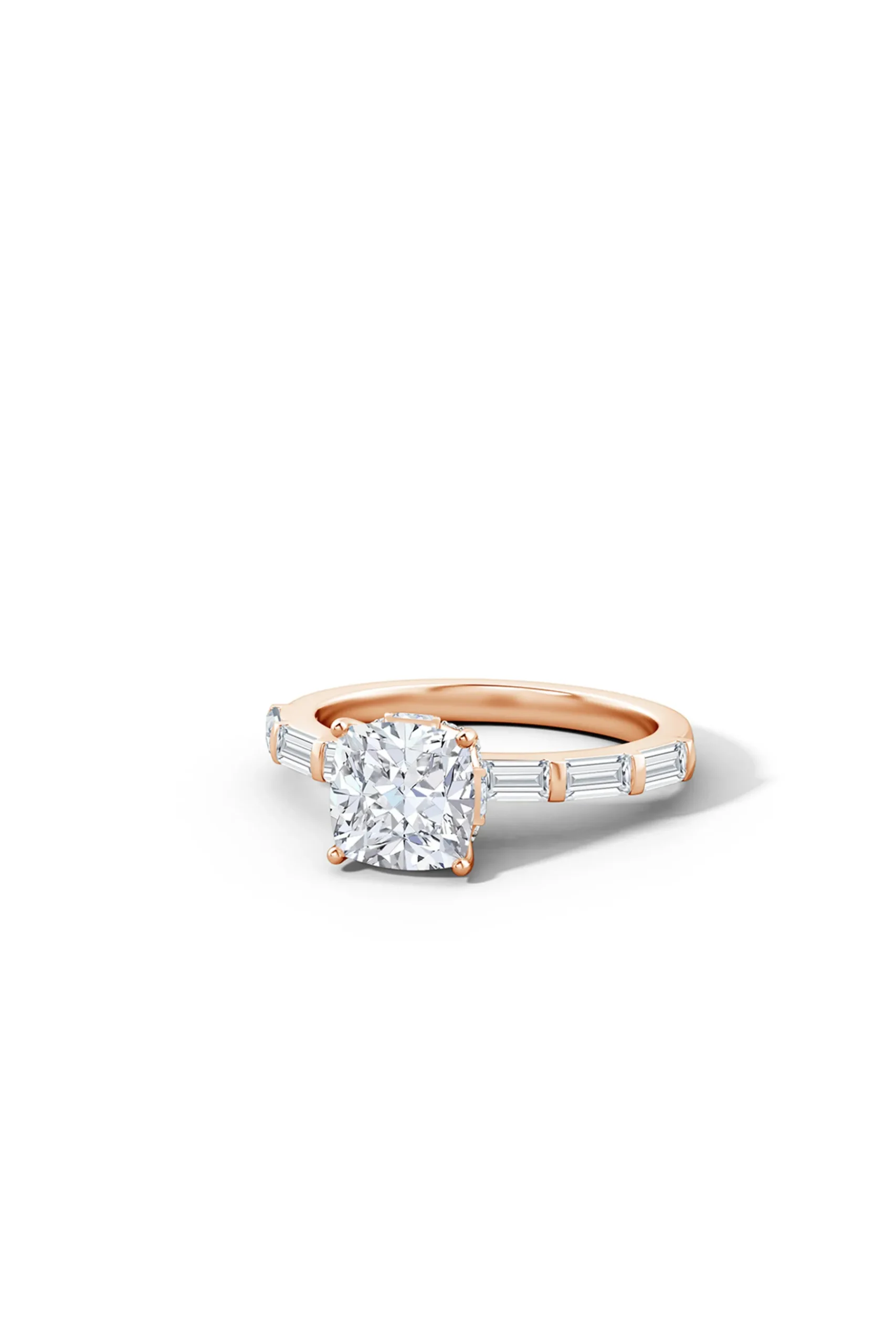 Natori Rings|Orient Express-Orient Express Lab-Grown 14K Gold & Cushion Diamond Solitaire Ring