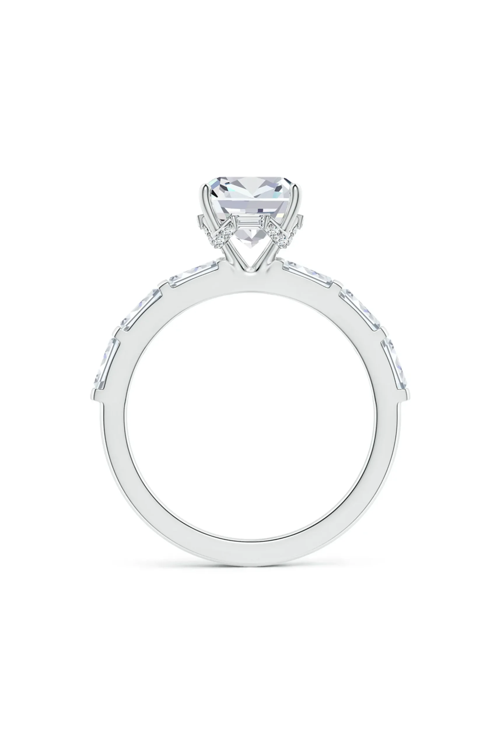 Natori Rings|Orient Express-Orient Express Lab-Grown 14K Gold & Cushion Diamond Solitaire Ring
