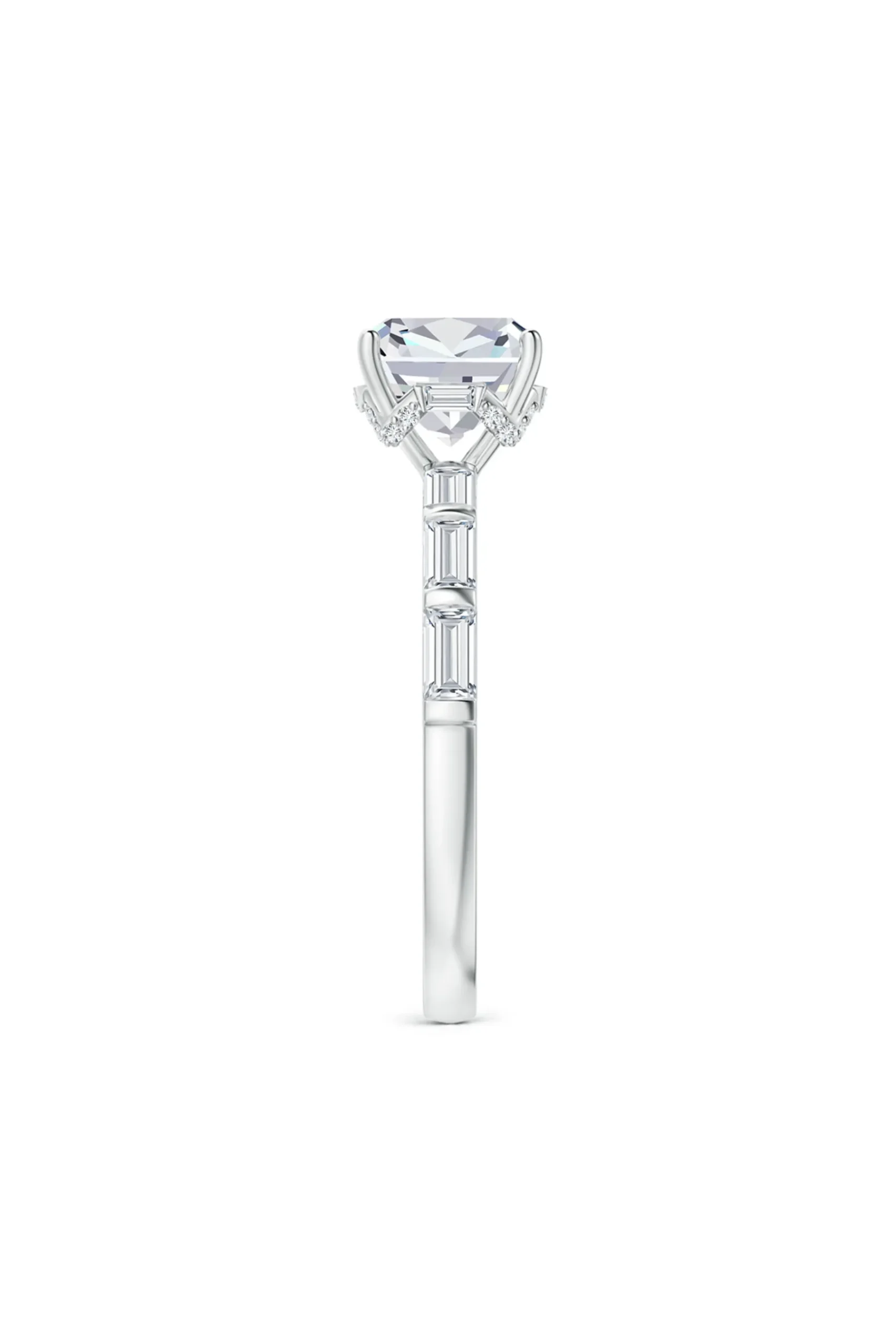 Natori Rings|Orient Express-Orient Express Lab-Grown 14K Gold & Cushion Diamond Solitaire Ring