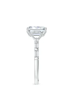 Natori Rings|Orient Express-Orient Express Lab-Grown 14K Gold & Emerald Cut Diamond Solitaire Ring