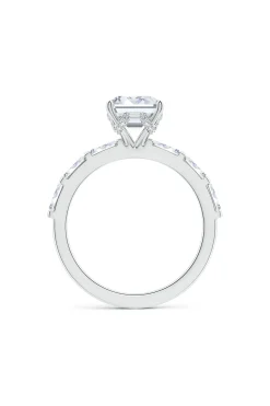 Natori Rings|Orient Express-Orient Express Lab-Grown 14K Gold & Emerald Cut Diamond Solitaire Ring