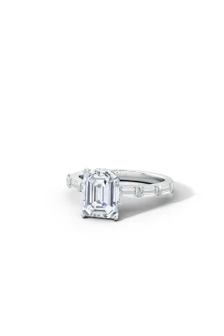 Natori Rings|Orient Express-Orient Express Lab-Grown 14K Gold & Emerald Cut Diamond Solitaire Ring
