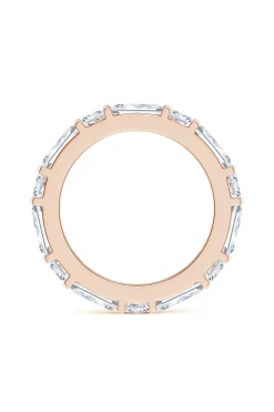Natori Rings|Orient Express-Orient Express Lab-Grown 14K Gold Baguette & Cushion Diamond Eternity Band