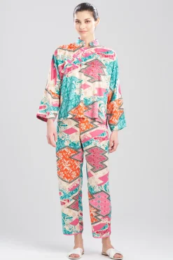 Natori Pajama Sets-Orient Express Mandarin PJ
