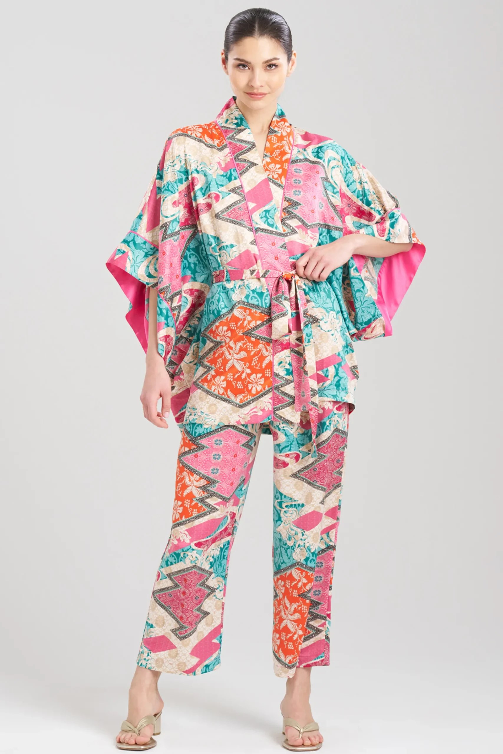 Natori Robes & Kimonos-Orient Express Wrap