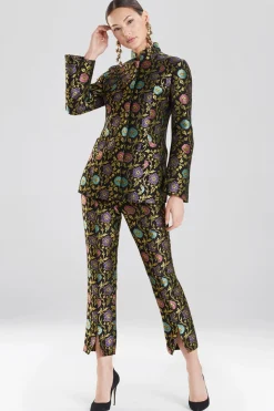 Natori Pants, Skirts & Shorts-Ornate Floral Pants