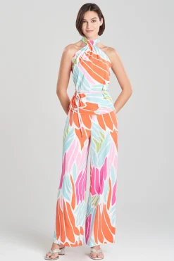 Natori Honeymoon|Beach Tops-Papillon Getaway Halter Top