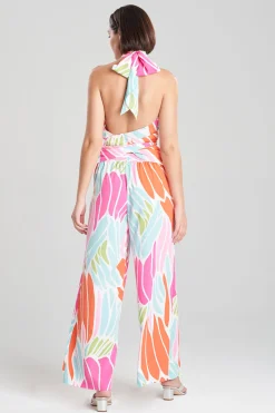Natori Honeymoon|Beach Tops-Papillon Getaway Halter Top