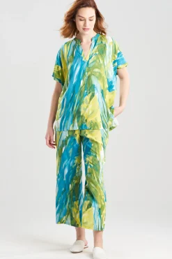Natori Pajama Sets-Paradise Challis PJ