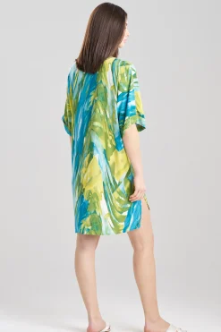Natori Sleepshirts-Paradise Challis Sleepshirt
