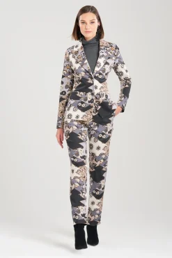 Natori Jackets & Outerwear-Patchwork Tailored Blazer