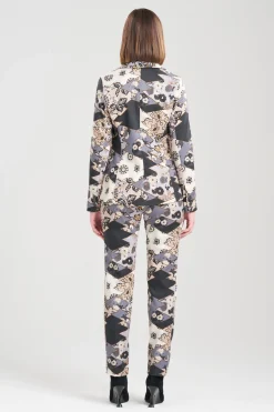 Natori Jackets & Outerwear-Patchwork Tailored Blazer