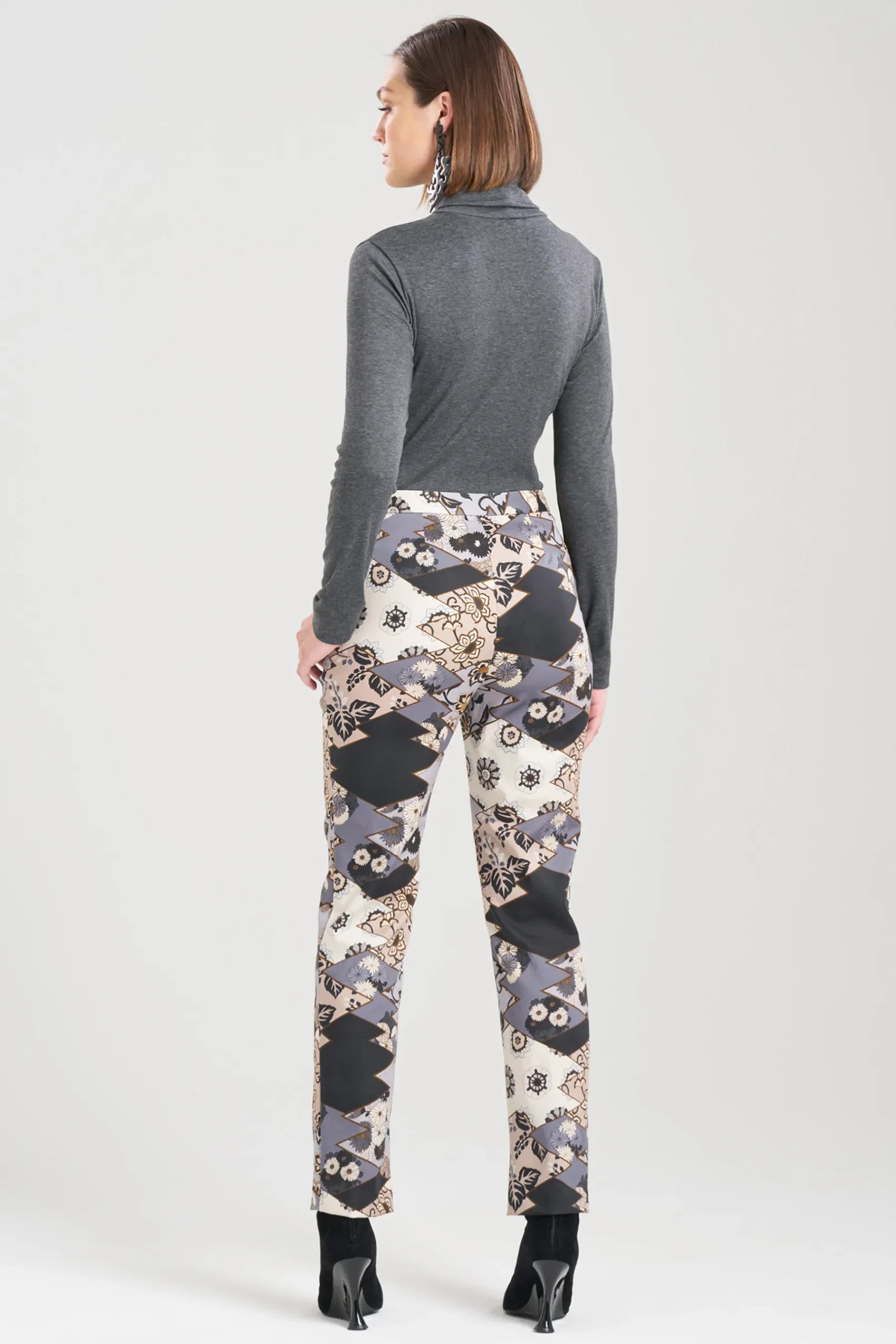 Natori Pants, Skirts & Shorts-Patchwork Tapered Pants