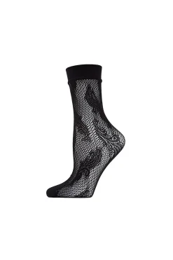 Natori Bridal Accessories|Bridal-Plume Net Crew Socks