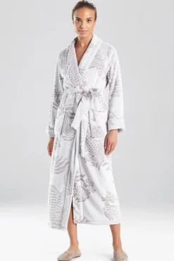 Natori Robes & Kimonos-Plush Dragon Robe