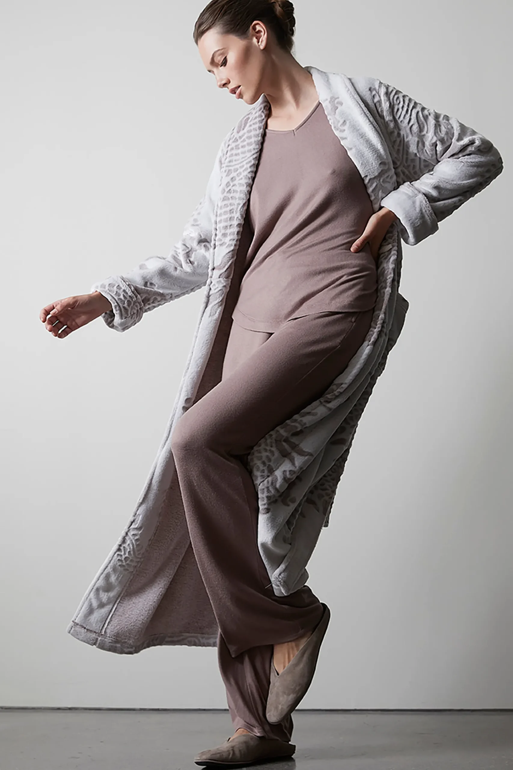 Natori Robes & Kimonos-Plush Dragon Robe