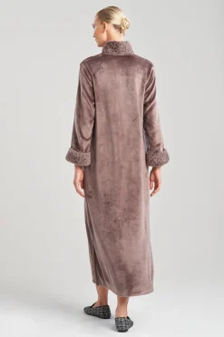 Natori Loungers-Plush Faux Lynx Lounger