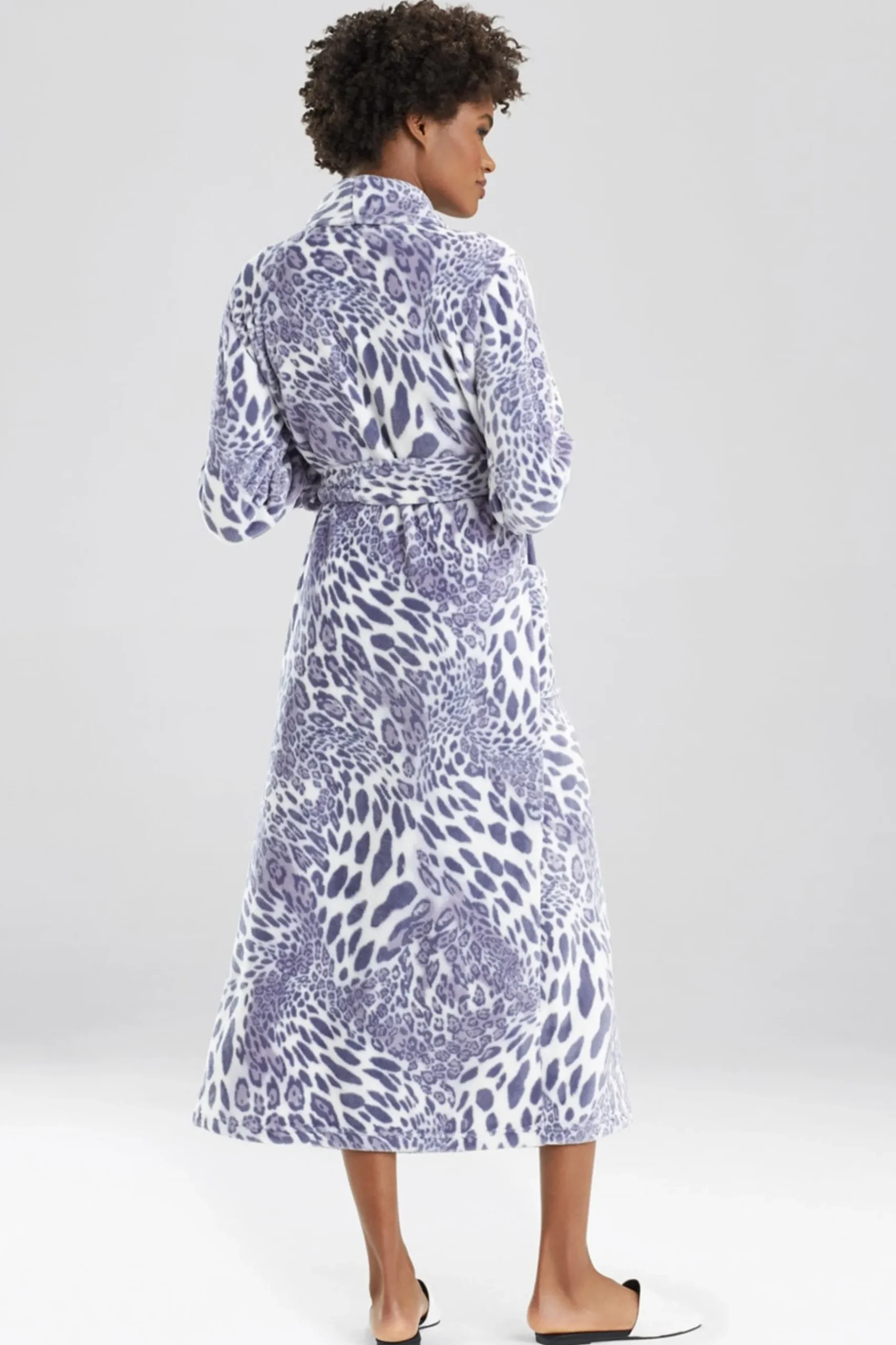 Natori Robes & Kimonos-Plush Leopard Robe