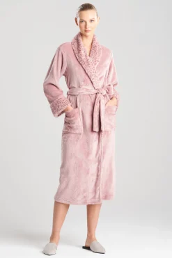 Natori Robes & Kimonos-Plush Lynx Robe