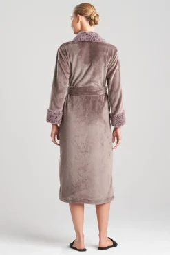 Natori Robes & Kimonos-Plush Lynx Robe