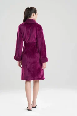Natori Robes & Kimonos-Plush Sherpa Cozy Robe