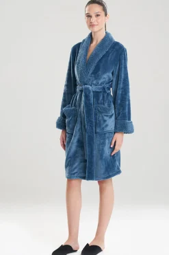 Natori Robes & Kimonos-Plush Sherpa Cozy Robe