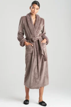 Natori Robes & Kimonos-Plush Sherpa Robe