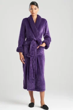 Natori Robes & Kimonos-Plush Sherpa Robe