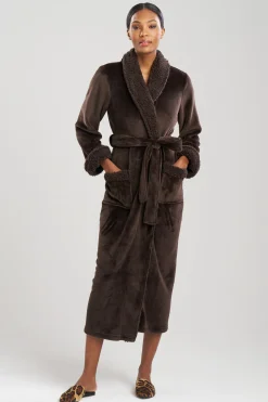 Natori Robes & Kimonos-Plush Sherpa Robe