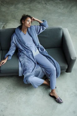Natori Robes & Kimonos-Plush Sherpa Robe