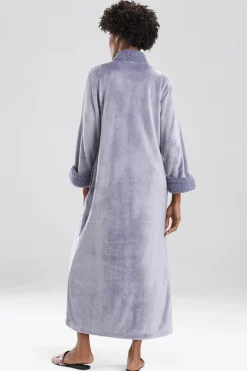 Natori Loungers-Plush Sherpa Zip Lounger