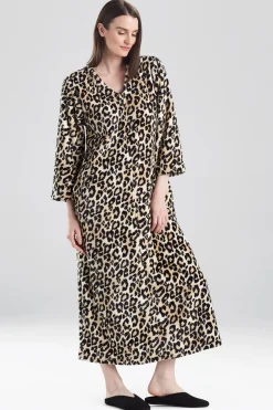 Natori Caftans|Caftan Dresses-Plush Wild Instinct Caftan