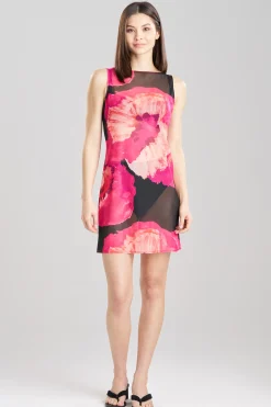 Natori Honeymoon|Beach Dresses-Poppy Sheer Cover-Up Dress