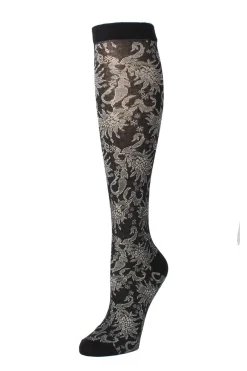 Natori Socks-Raven Socks