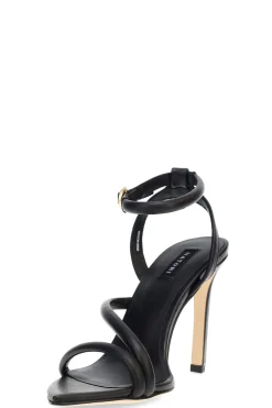 Natori Pumps-Reiki Nappa Leather Ankle Strap Heel