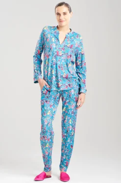 Natori Pajama Sets-Ren Mandarin PJ