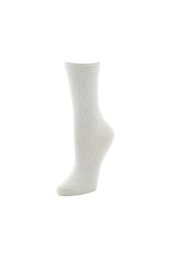 Natori Socks-Rib Knit Texture Socks
