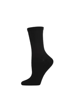 Natori Tights-Ribbed Cashmere Crew Socks
