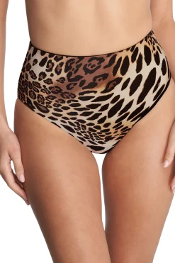 Natori Honeymoon|Two Piece Bikinis-Riviera Reversible High Rise Bikini Bottom