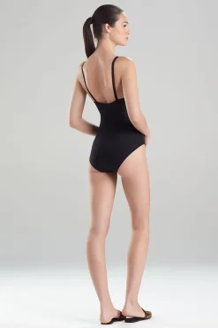 Natori Honeymoon|One Piece Swimsuits-Riviera Reversible One Piece Swimsuit