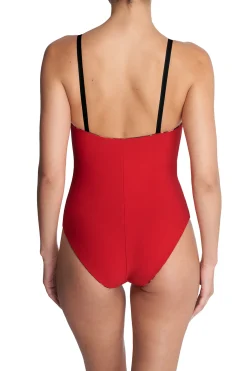 Natori Honeymoon|One Piece Swimsuits-Riviera Reversible One Piece Swimsuit