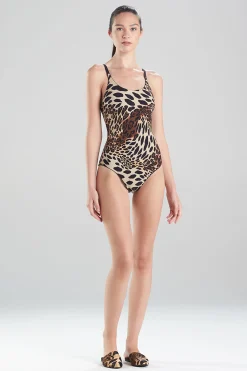 Natori Honeymoon|One Piece Swimsuits-Riviera Reversible One Piece Swimsuit