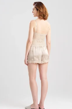 Natori Camis|Pajama Tops-Rose Parfait Allover Lace Cami
