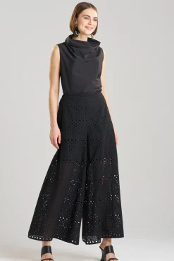 Natori Pants, Skirts & Shorts-Round Eyelet Pants