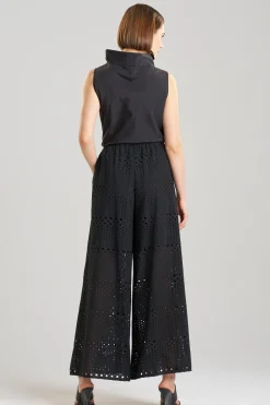 Natori Pants, Skirts & Shorts-Round Eyelet Pants
