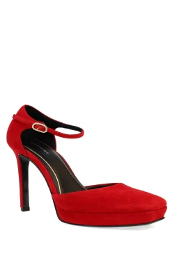 Natori Pumps-Sae Suede Square Toe Platform Pump