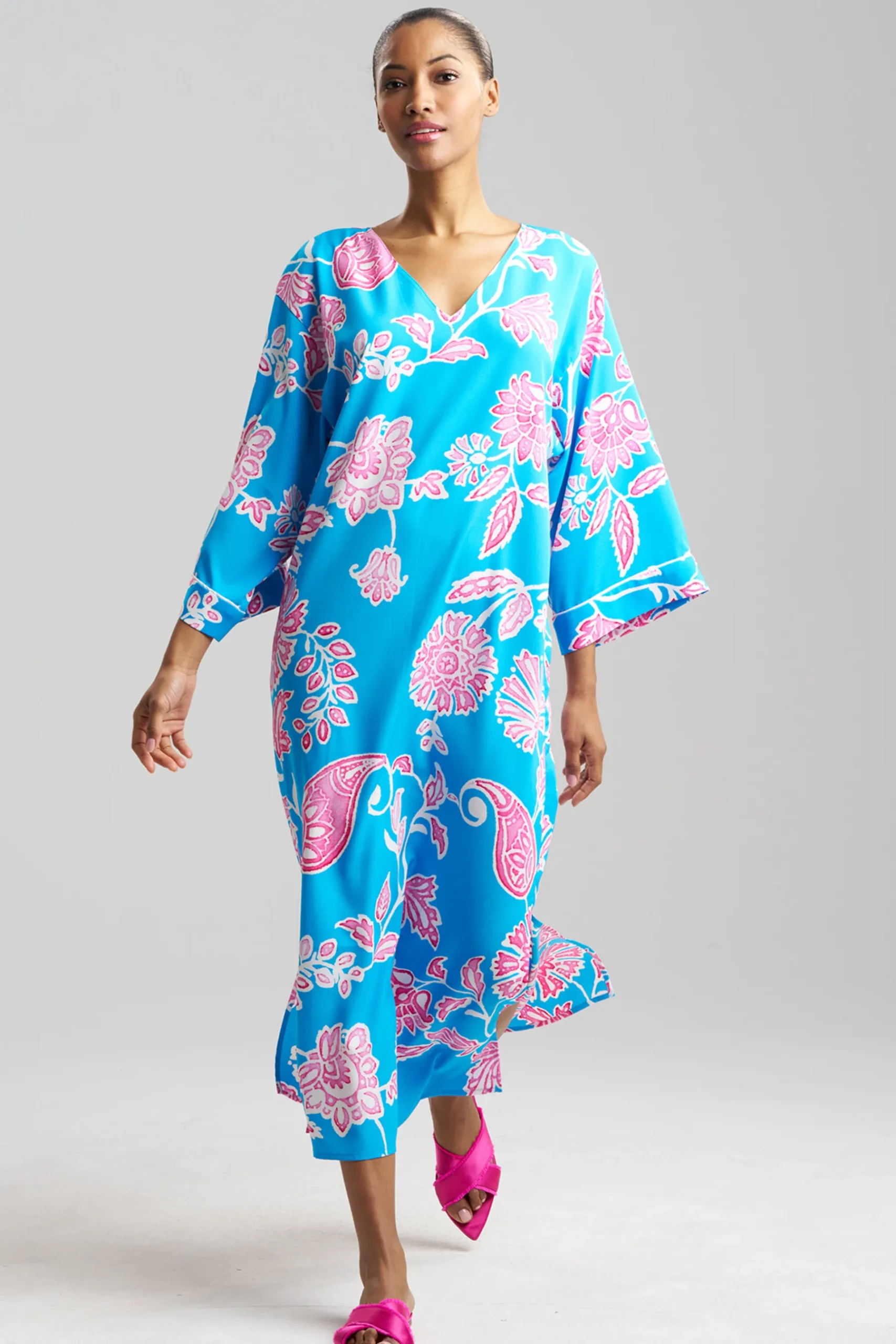 Natori Caftans|Caftan Dresses-Sanremo Slit Caftan
