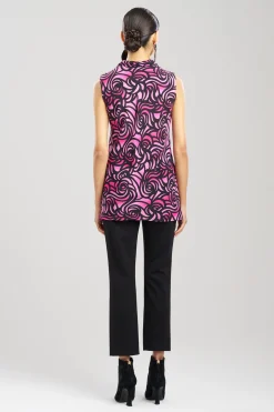 Natori Tops, Shirts & Tunics-Scroll Cowl Neck Top